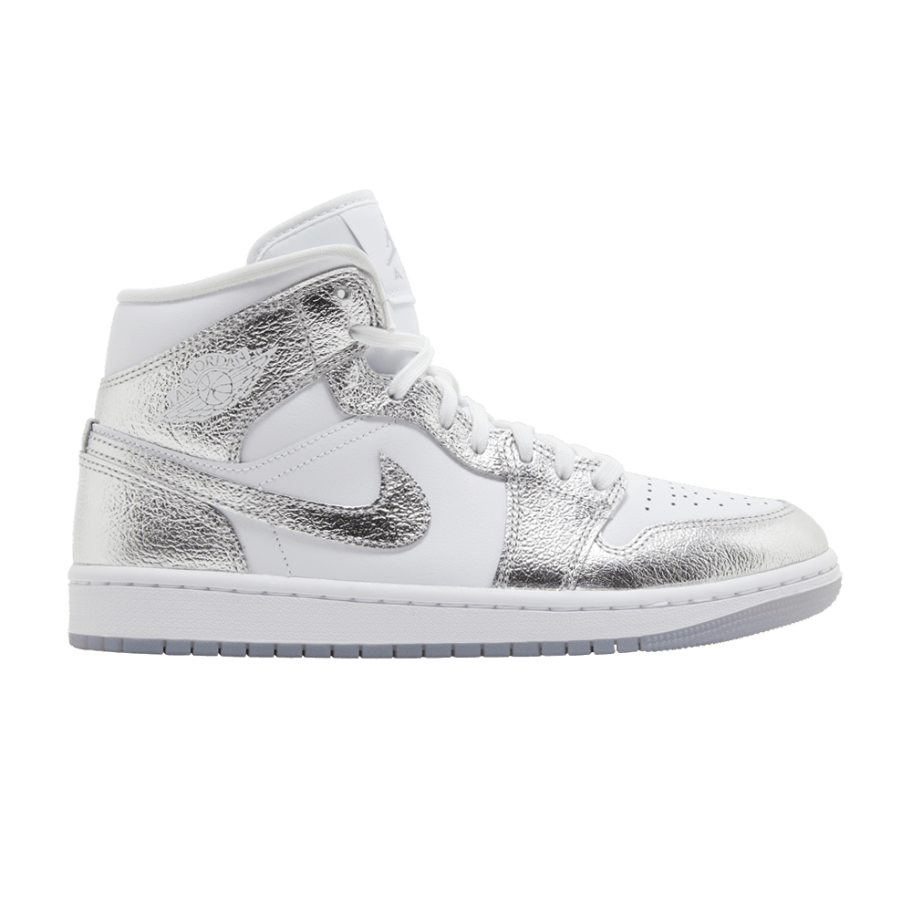 AIR JORDAN 1 Mid SE Metallic Silver (Women's)