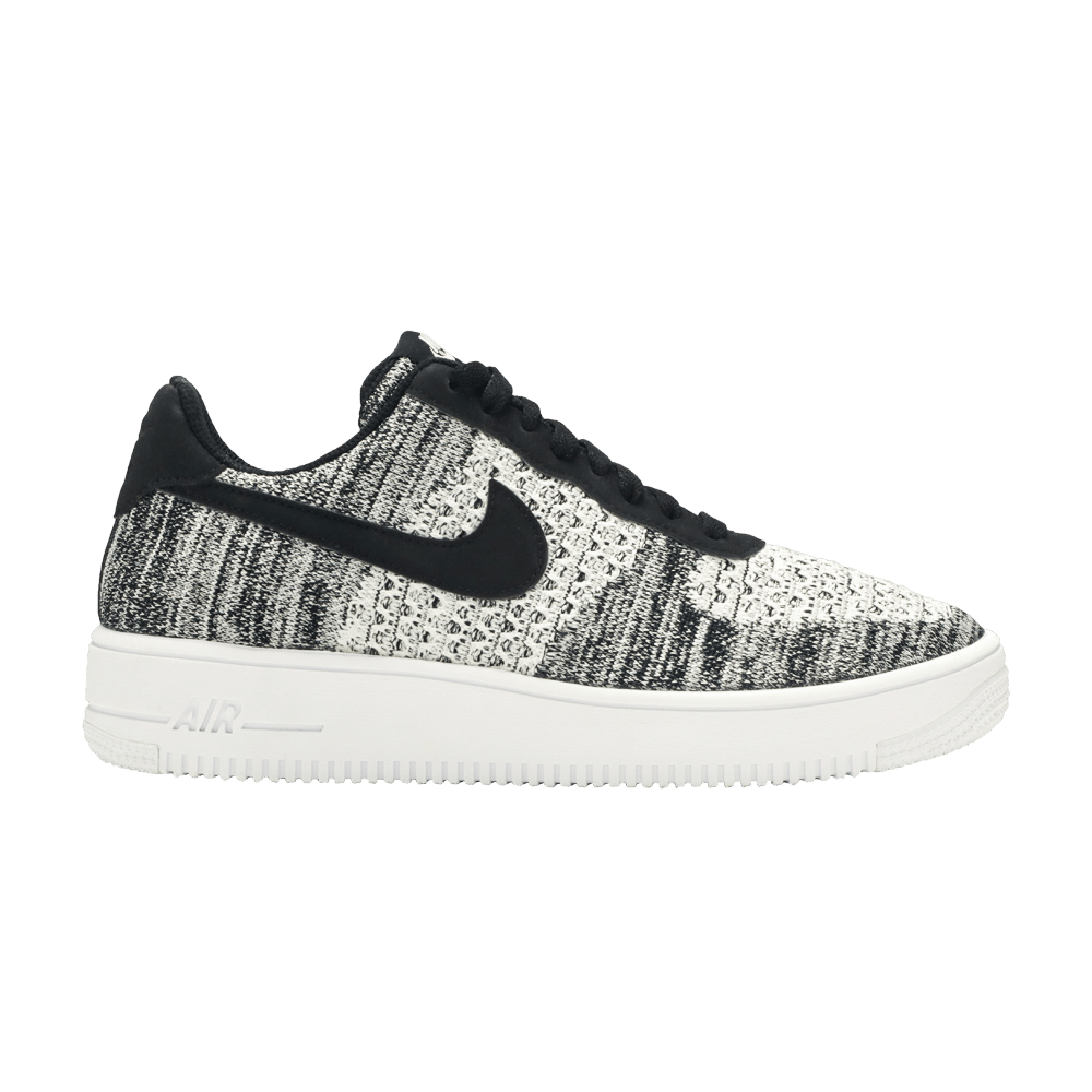 Nike Air Force 1 Flyknit 2 Black Pure Platinum