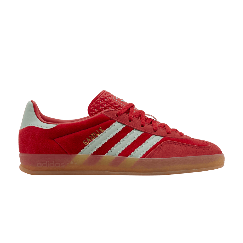 Adidas Gazelle Indoor Better Scarlet Hazy Green (Women's)