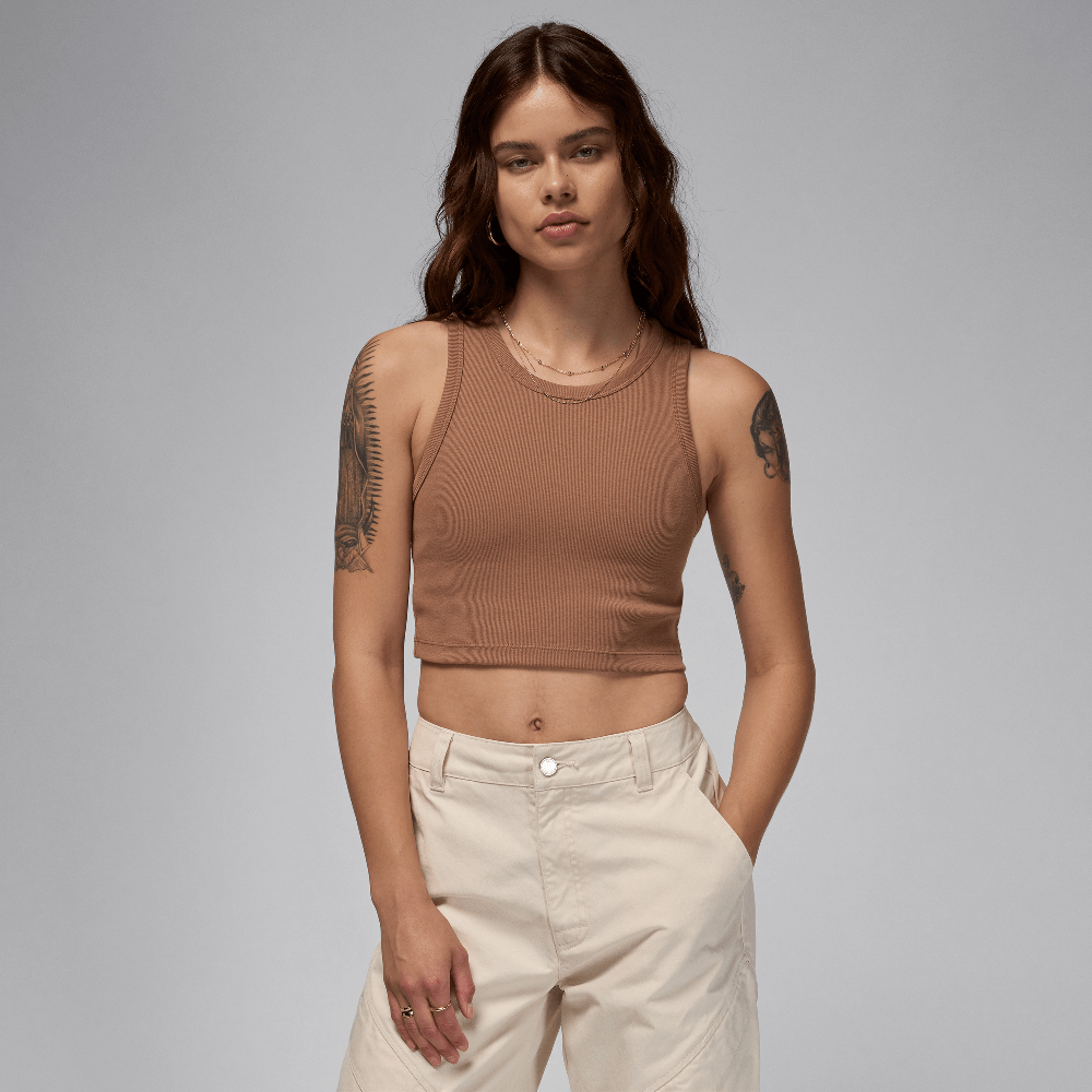 Jordan Women's Tank Archaeo Brown