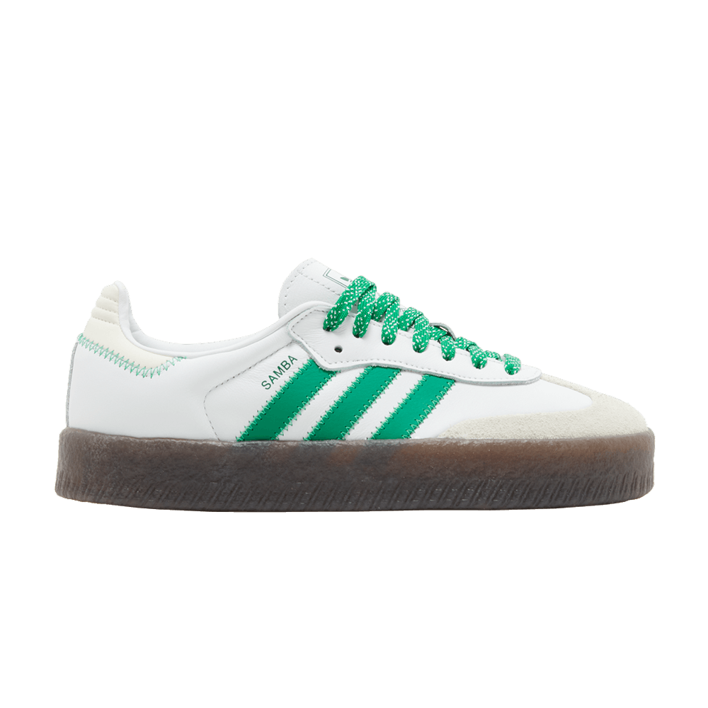 Adidas Sambae Cloud White Green (Women's)