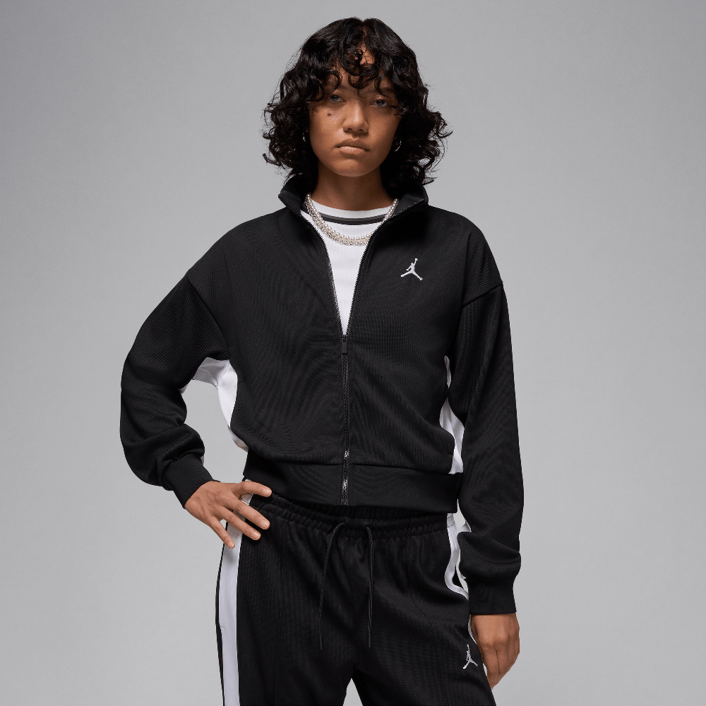 Jordan Women's Knit Jacket Black/White/White
