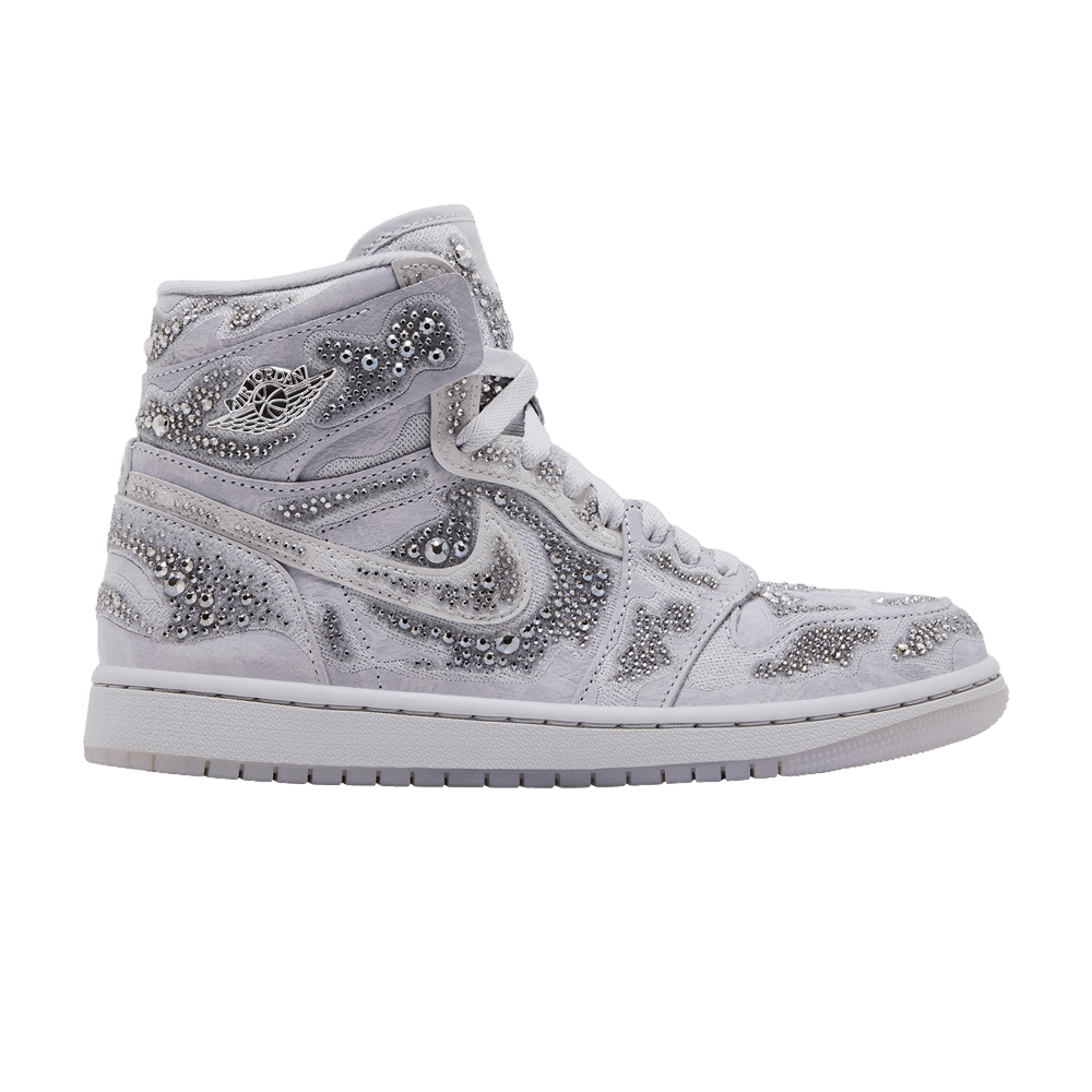 AIR JORDAN 1 Retro High OG Swarovski Vast Grey (Women's)