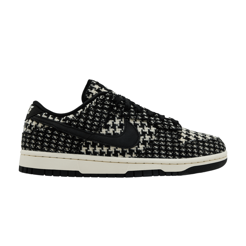 Nike Dunk Low Harris Tweed White Black Multi (Women's)