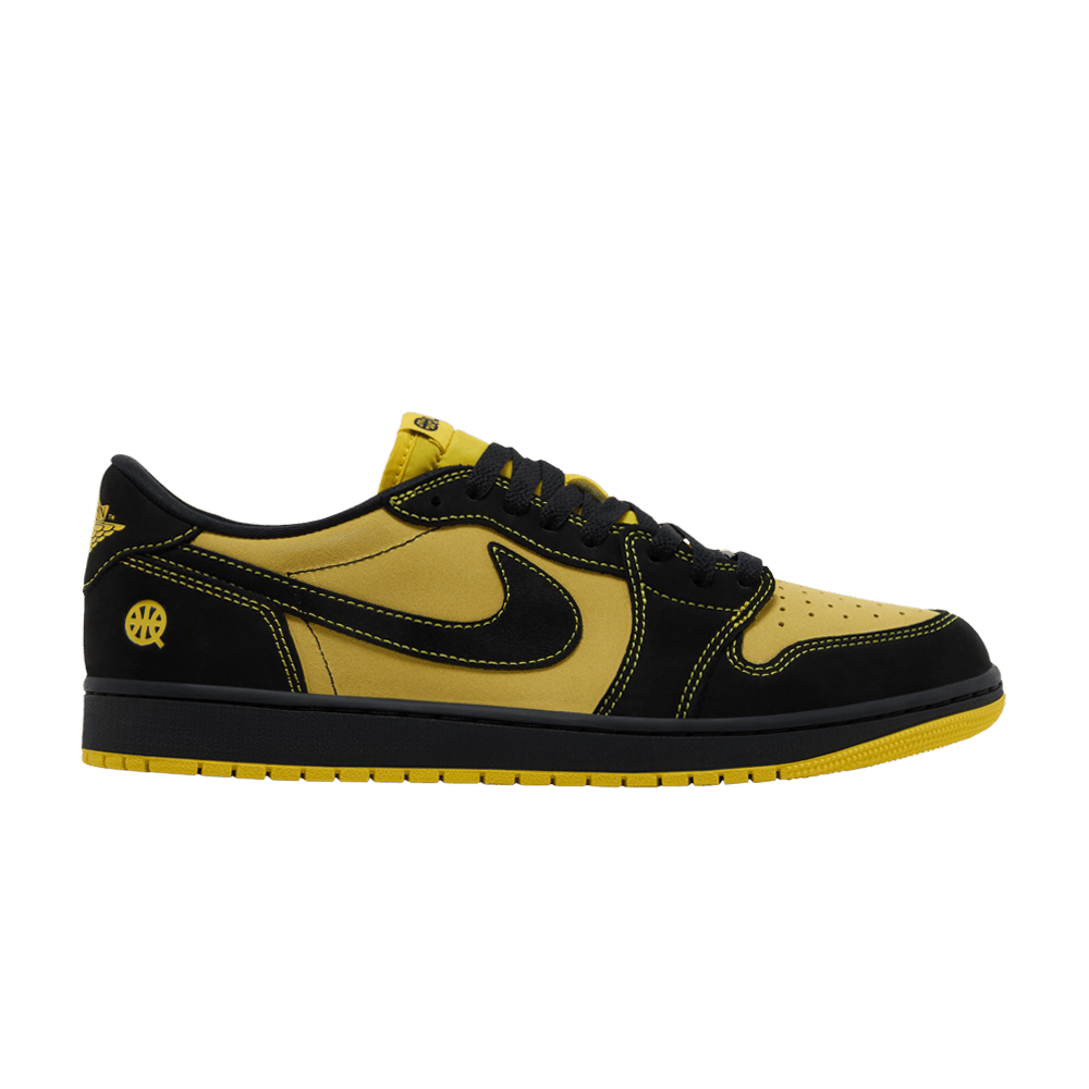 AIR JORDAN 1 Retro Low OG Quai 54 Black Tour Yellow Red