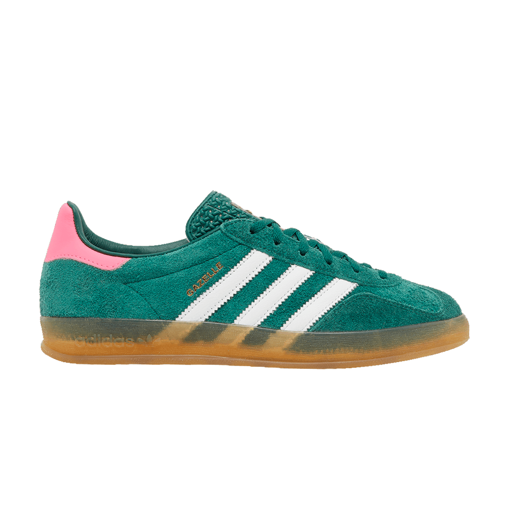 adidas Gazelle Indoor Collegiate Green Lucid Pink (Women's)