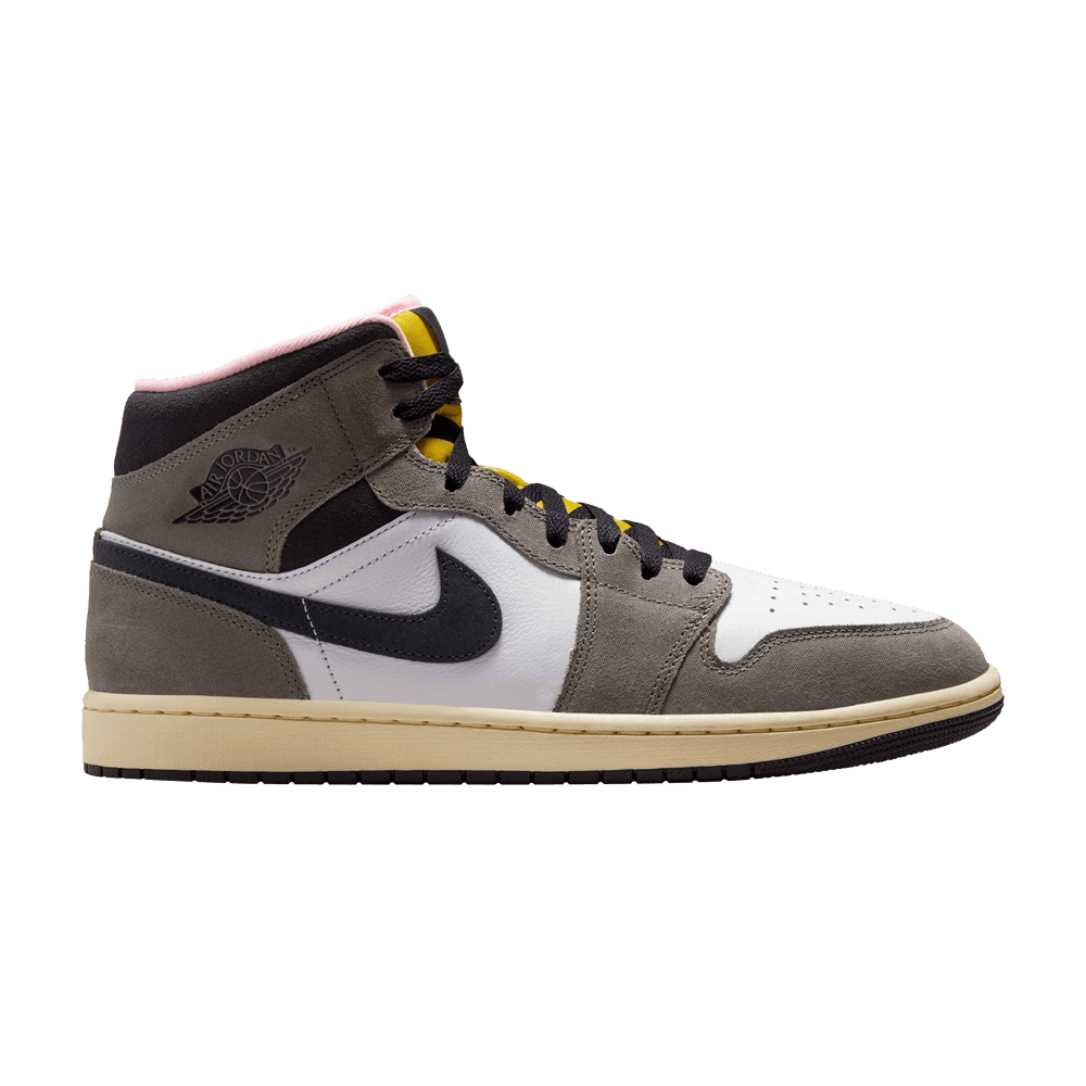 AIR JORDAN 1 Mid SE White Cave Stone