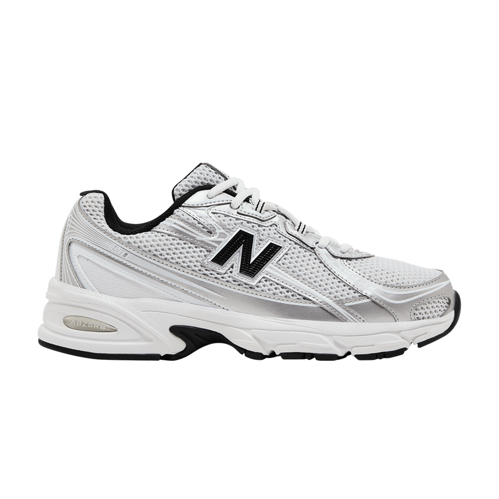 New Balance 740 White Silver Metallic Navy